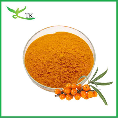 Natural Food Grade Sea Buckthorn Extract Powder Water Soluble High Flavonoids Content