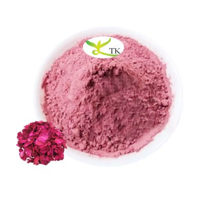 Food Grade Double Red Rose Powder Supplement Rose Petal Powder Price