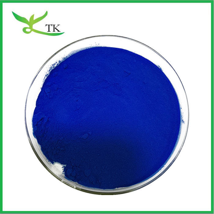Natural Blue Color Pigment Spirulina Extract Phycocyanin Powder Food Grade