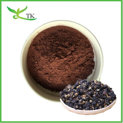 Groothandel Pure Natural Black Goji Berry Extract Anthocyanen 5% 25% Black Goji Berry Poeder