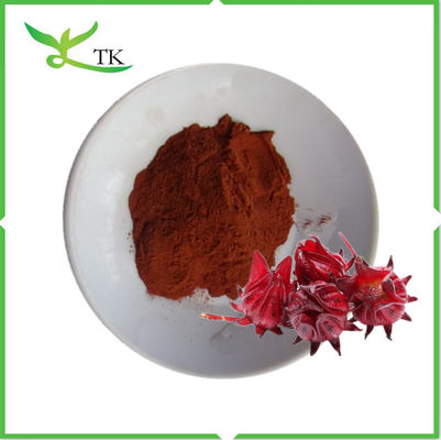 100% natuurlijk wateroplosbaar Roselle poeder Hibiscus bloem poeder Roselle extract poeder