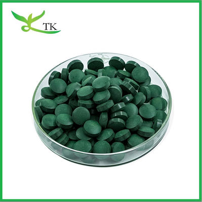 Superfood poeder organische spirulina tabletten 500 mg voor de menselijke gezondheid