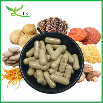 Groothandel 100% Pure Natural 8 In 1 Champignon Poeder Champignon Capsules Bulk