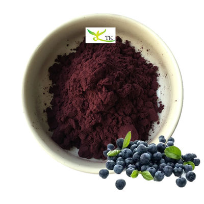 Bestprijs Groothandel Natuurlijke 25% Blauwe Beber Extract Poeder Anthocyanine 5% Voedselkwaliteit