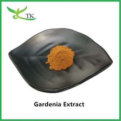 Zuiver natuurlijke voedselkwaliteit Gardenia Jasminoides extract poeder Geniposide 10%