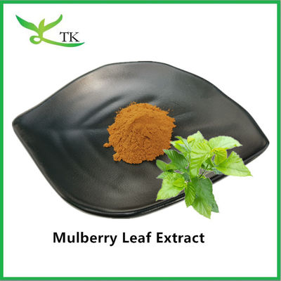 Natuurlijke voedselkwaliteit 1-deoxynojirimycine 1% 1-DNJ Mulberry blad extract poeder