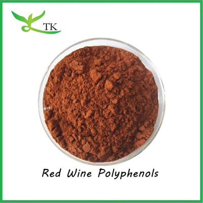 Natuurlijke antioxidant rode wijn polyfenolen 30% rode wijn extract poeder