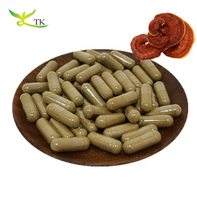 OEM Natuurlijk Paddenstoelsupplement Reishi Paddenstoel Extract Capsules In Bulk Aangepaste Reishi Capsules