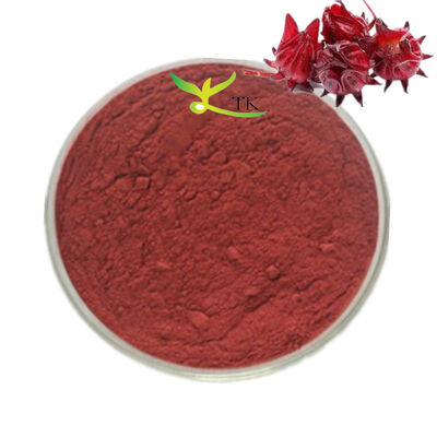 Voedingsmiddelenkwaliteit Puur natuurlijk gedroogd Roselle Hibiscus Flower Extract Prijs Hibiscus Flower Powder